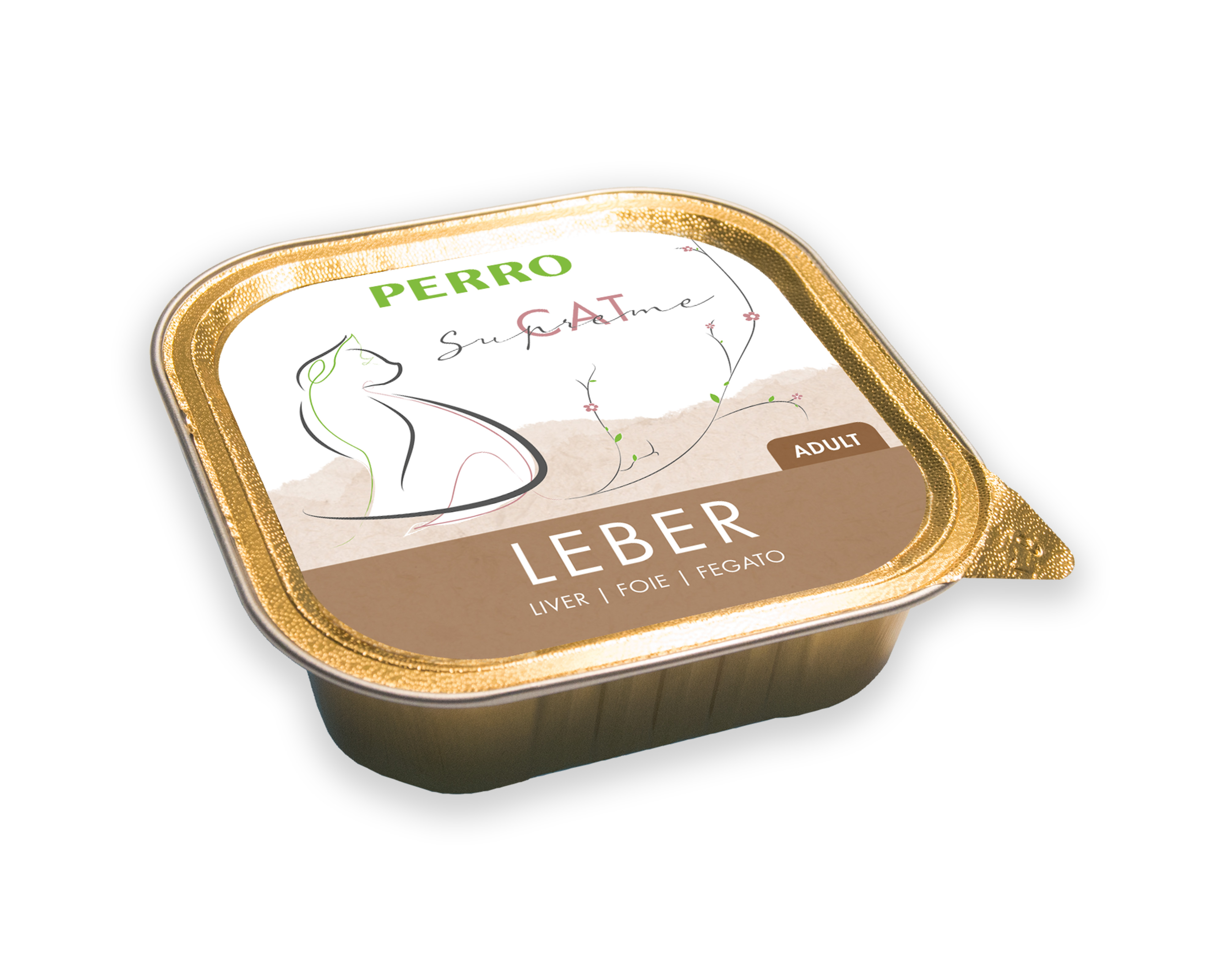 PERRO Cat Supreme Adult Leber